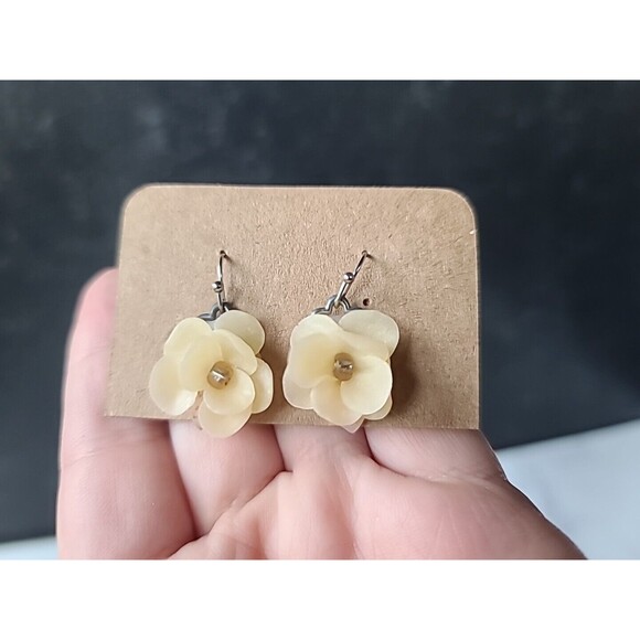 Multicolored Floral Polymer Clay Jewelry Set, NEW - Picture 2 of 10